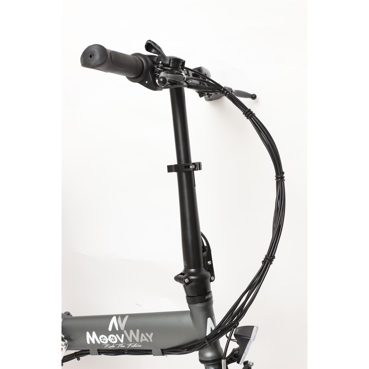 MOOVWAY Vélo électrique - Urban city - Gris