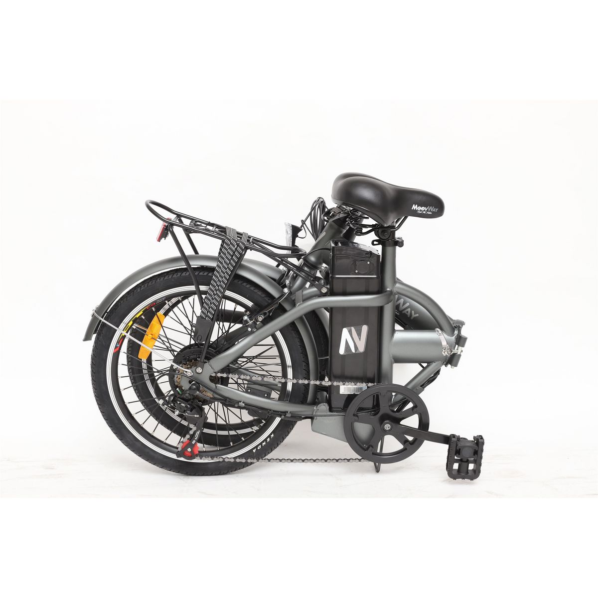 MOOVWAY Vélo électrique - Urban city - Gris
