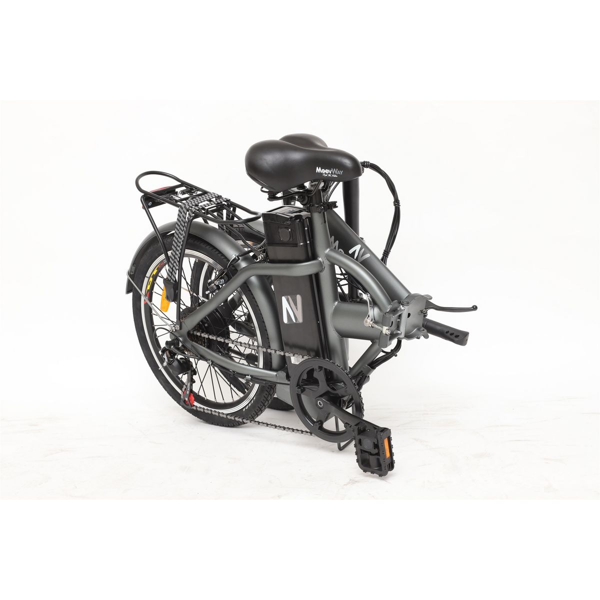 MOOVWAY Vélo électrique - Urban city - Gris