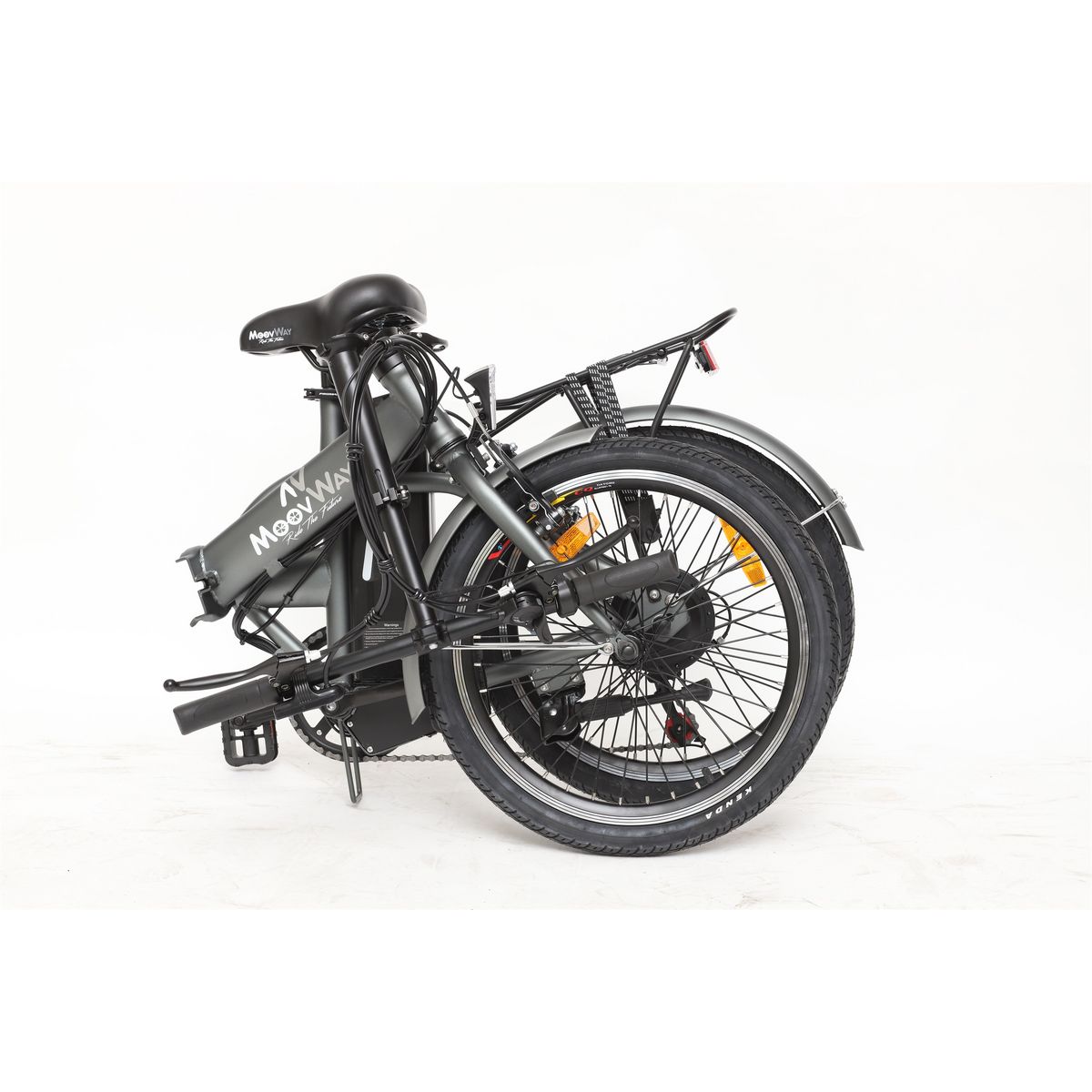 MOOVWAY Vélo électrique - Urban city - Gris