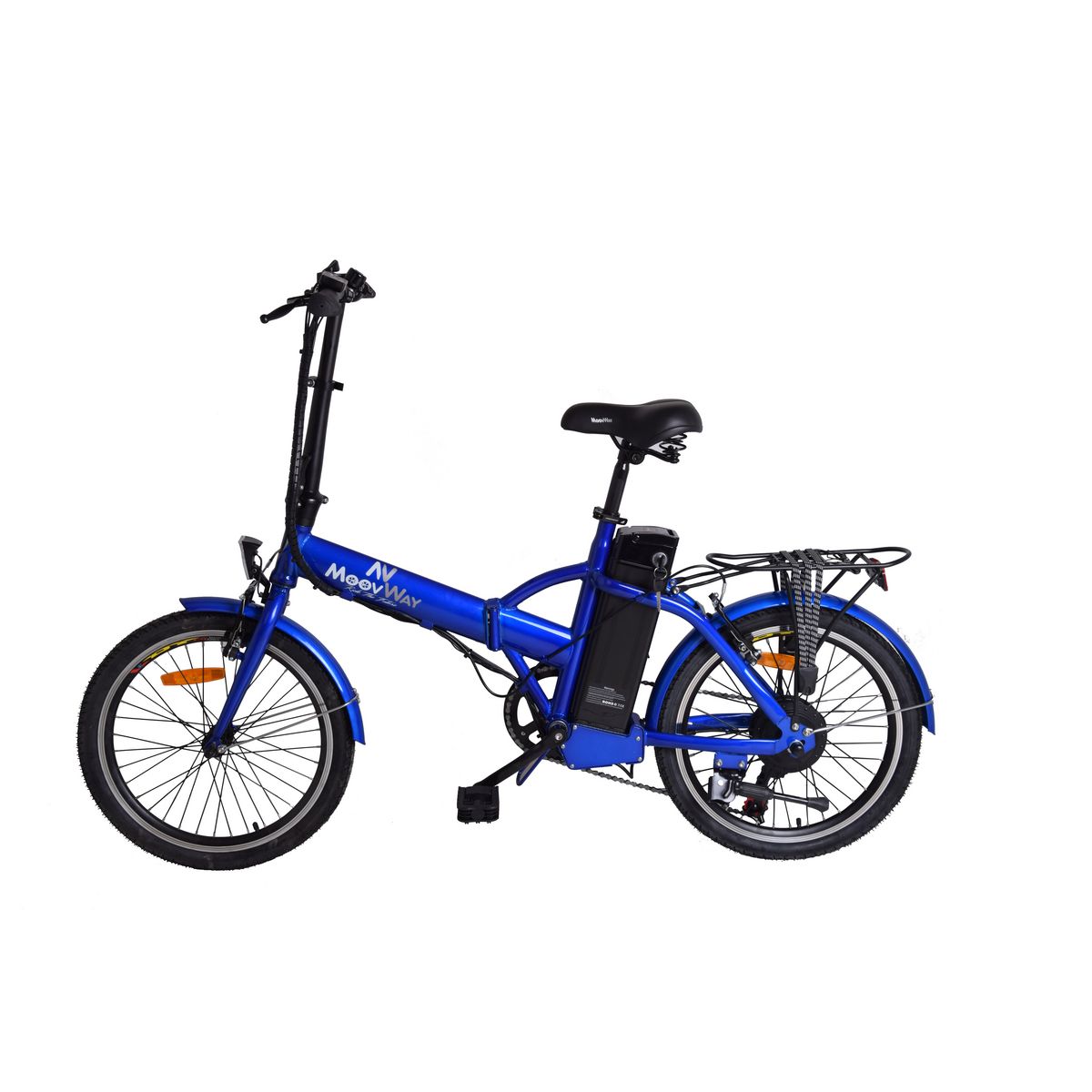 MOOVWAY Vélo électrique - Urban city - Bleu