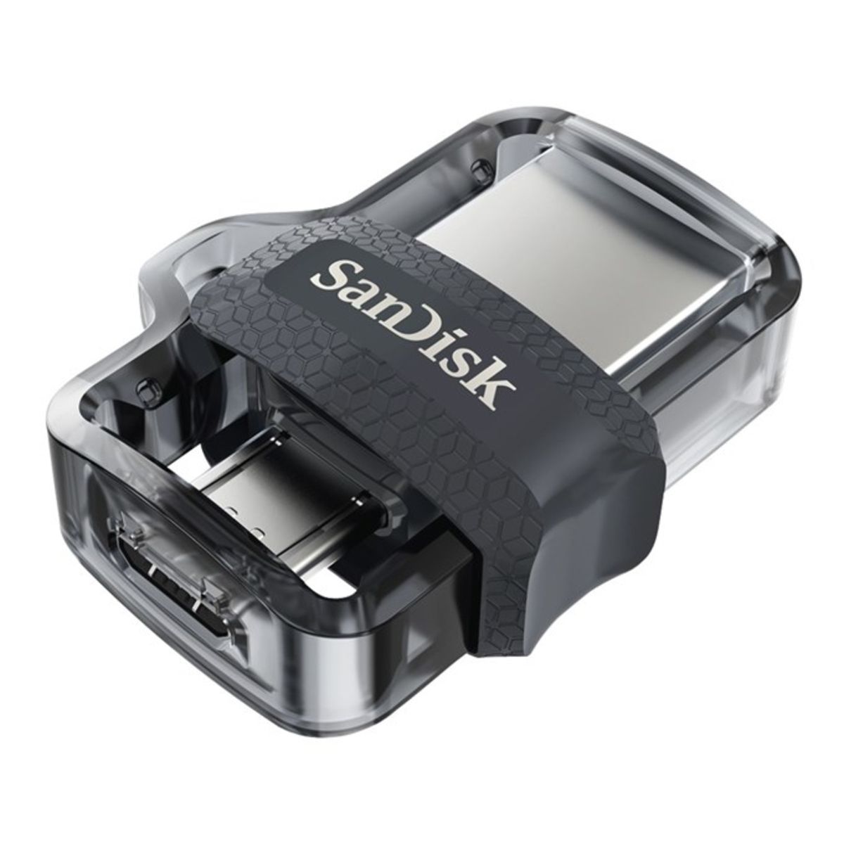 SANDISK Clé USB Ultra dual drive - USB 3.0 - Micro USB - 128 Go - Noir