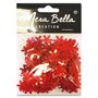 MESA BELLA Mesa Bella Decoration de table flocons rouge x1 1 pièce