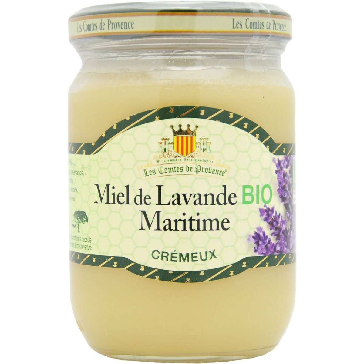 LES COMTES DE PROVENCE Les Comtes de Provence miel méditerranée lavande bio 330g