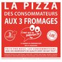 C'EST QUI LE PATRON ?! Pizza 3 fromages 450g