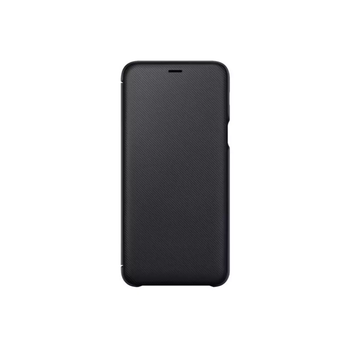 SAMSUNG Etui folio porte carte pour Galaxy A6+ - Noir