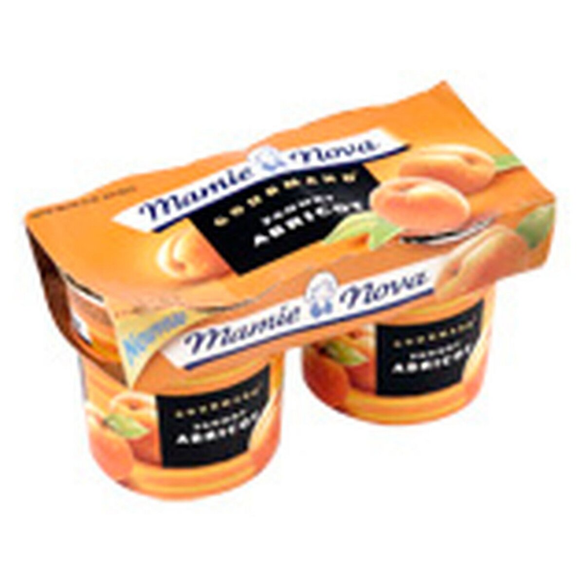 MAMIE NOVA Yaourt brassé à l'abricot 2x150g