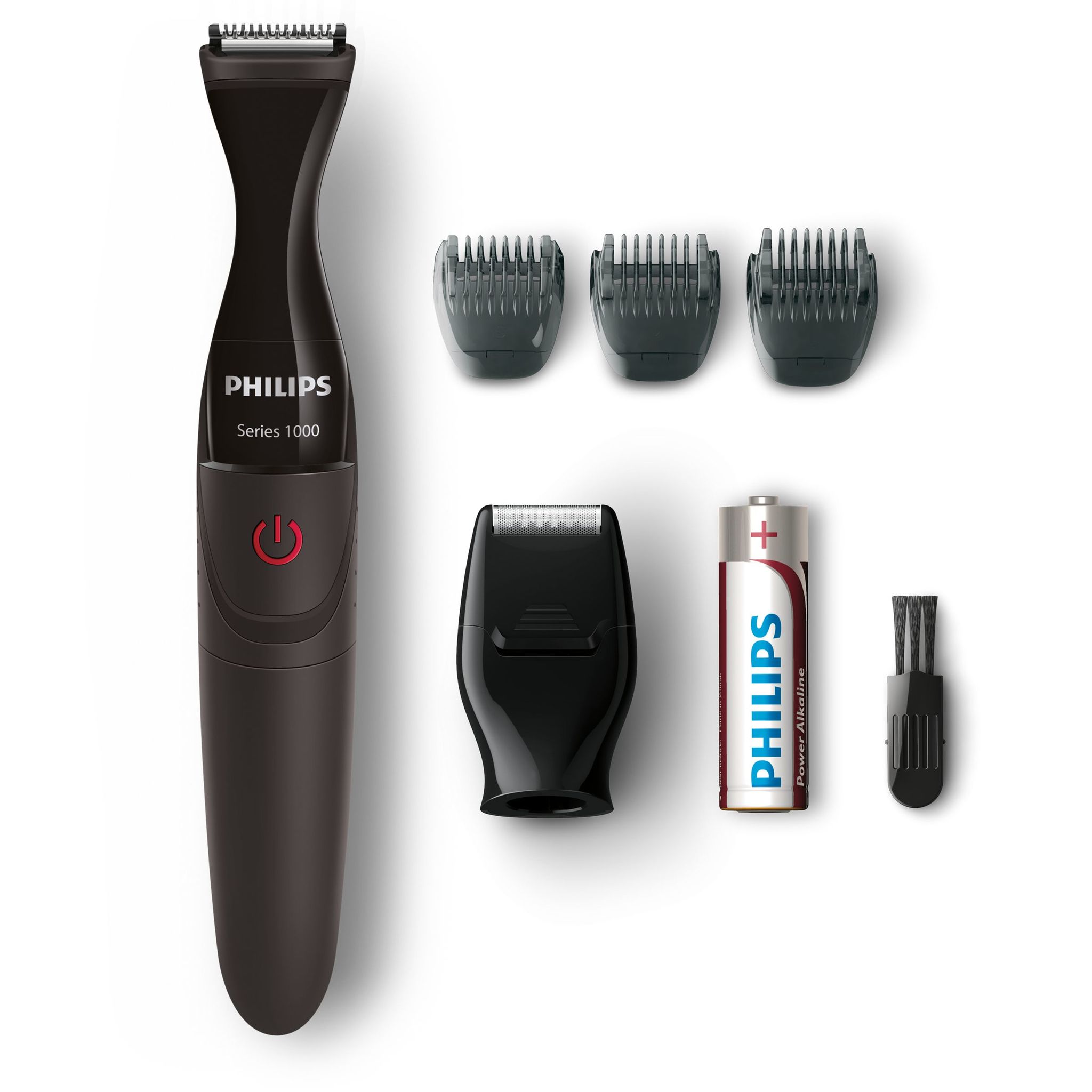 Voir la diapositive 3 : PHILIPS Tondeuse de précision MG1100/16 Multigroom series 1000