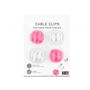 Voir la diapositive 1 : TNB Passe-câbles X3-Mix-Pack - Blanc et Rose