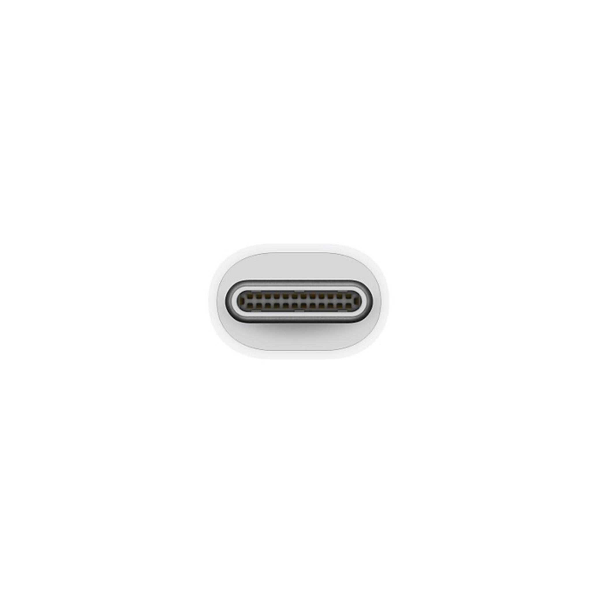 Voir la diapositive 2 : APPLE Adaptateur USB-C - Blanc