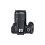 CANON Appareil Photo Reflex - EOS 1300D - Noir + Objectif 18-55 mm + Objectif 55-250 mm + Sac à Dos + Carte SD 8Go