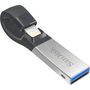 Voir la diapositive 1 : SANDISK Clé USB 3.0 IXPAND 128 Go Lightning