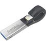 Voir la diapositive 2 : SANDISK Clé USB 3.0 IXPAND 128 Go Lightning