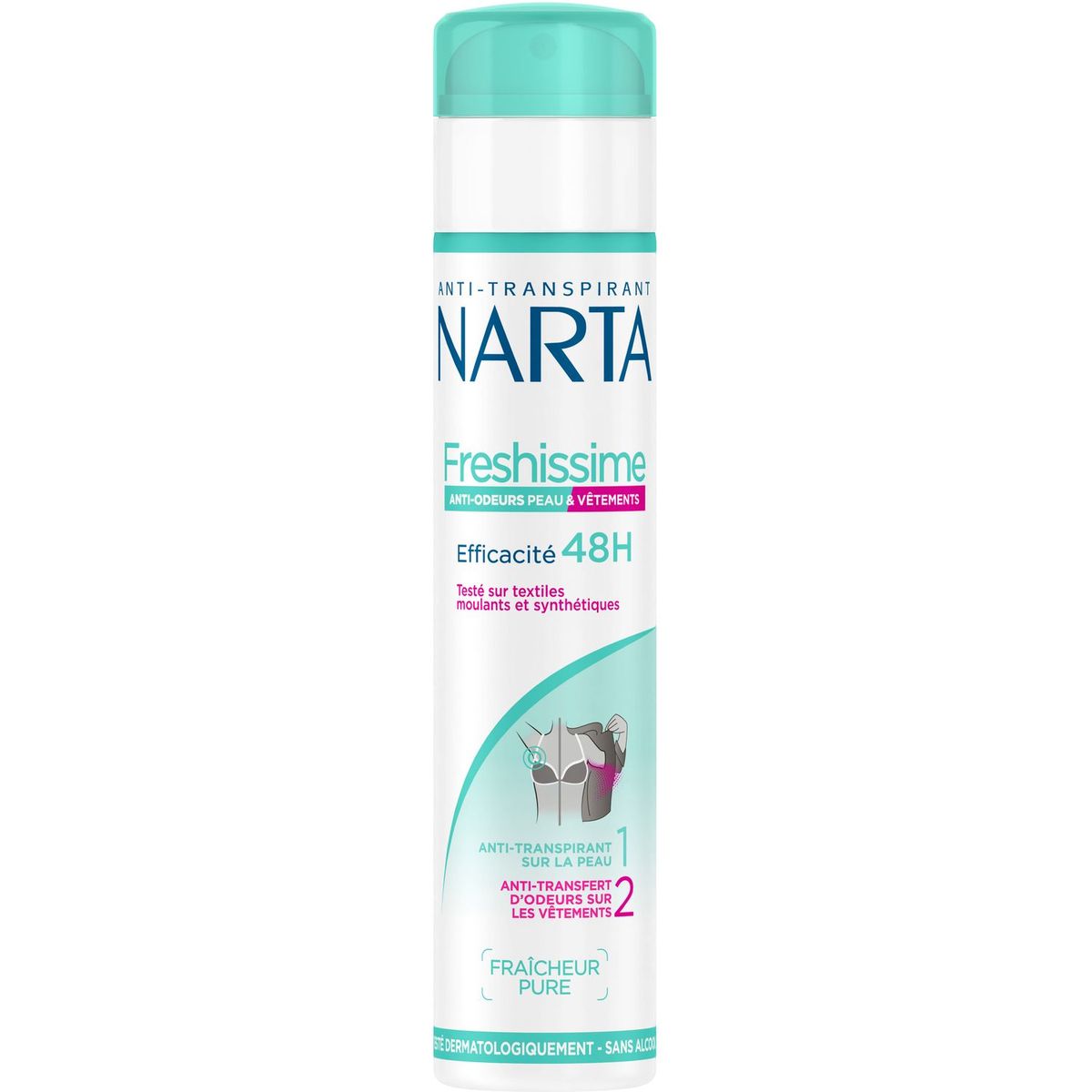 NARTA Déodorant spray fraîcheur pure 200ml