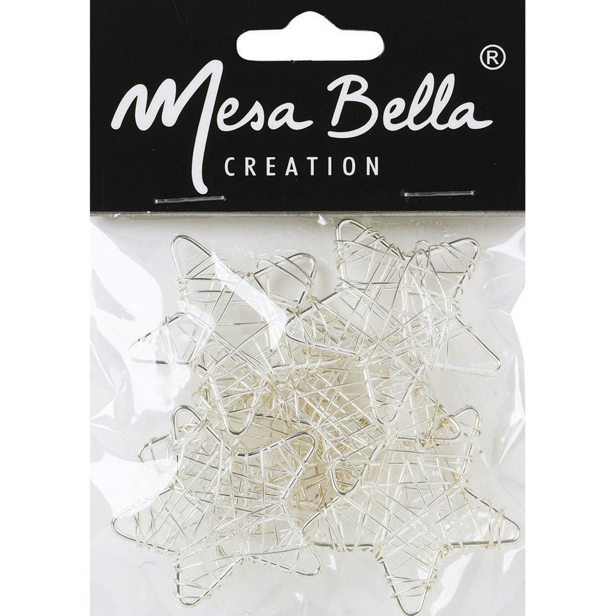 MESA BELLA Mesa Bella Décoration de table étoiles filantes argent x1 1 pièce