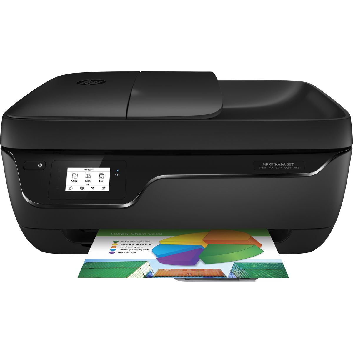 HP Imprimante Multifonction - Jet d'encre thermique - OFFICEJET 3831