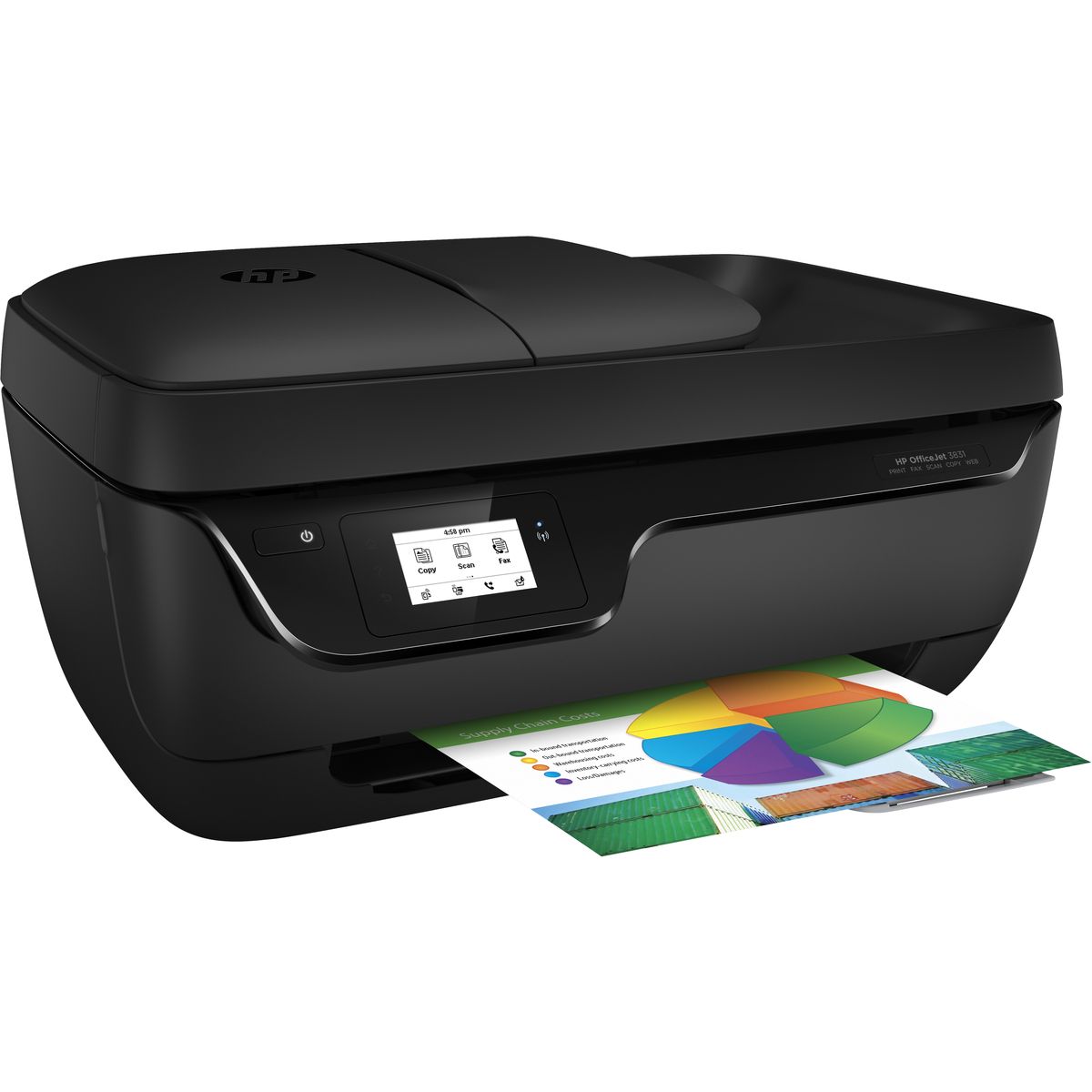 HP Imprimante Multifonction - Jet d'encre thermique - OFFICEJET 3831