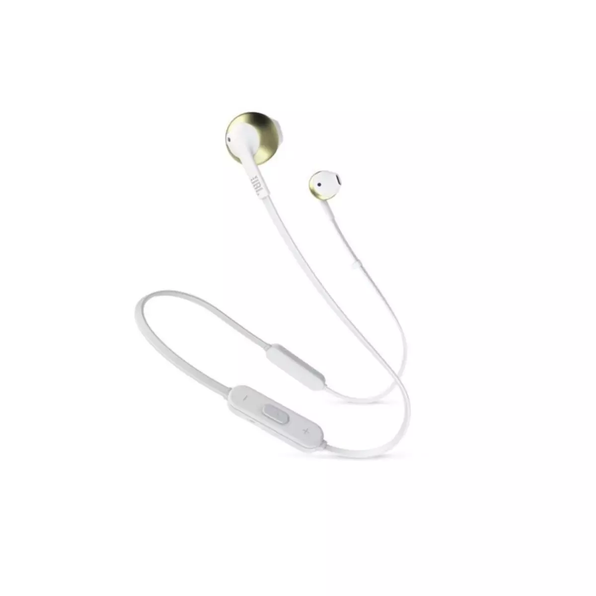 JBL Écouteurs intra-auriculaire - Bluetooth 4.0 - jusqu'à 6h d'autonomie - T205 BT Gold