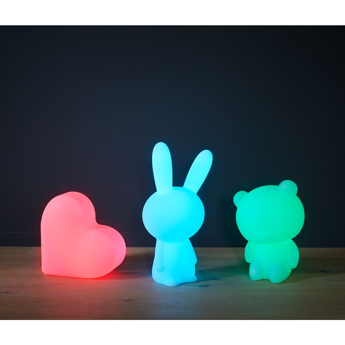 BIGBEN Enceinte portable Bluetooth lumineuse - Blanc - Luminus Licorne
