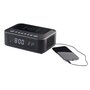 THOMSON Radio-réveil Bluetooth avec chargeur induction - Noir - CR400IBT