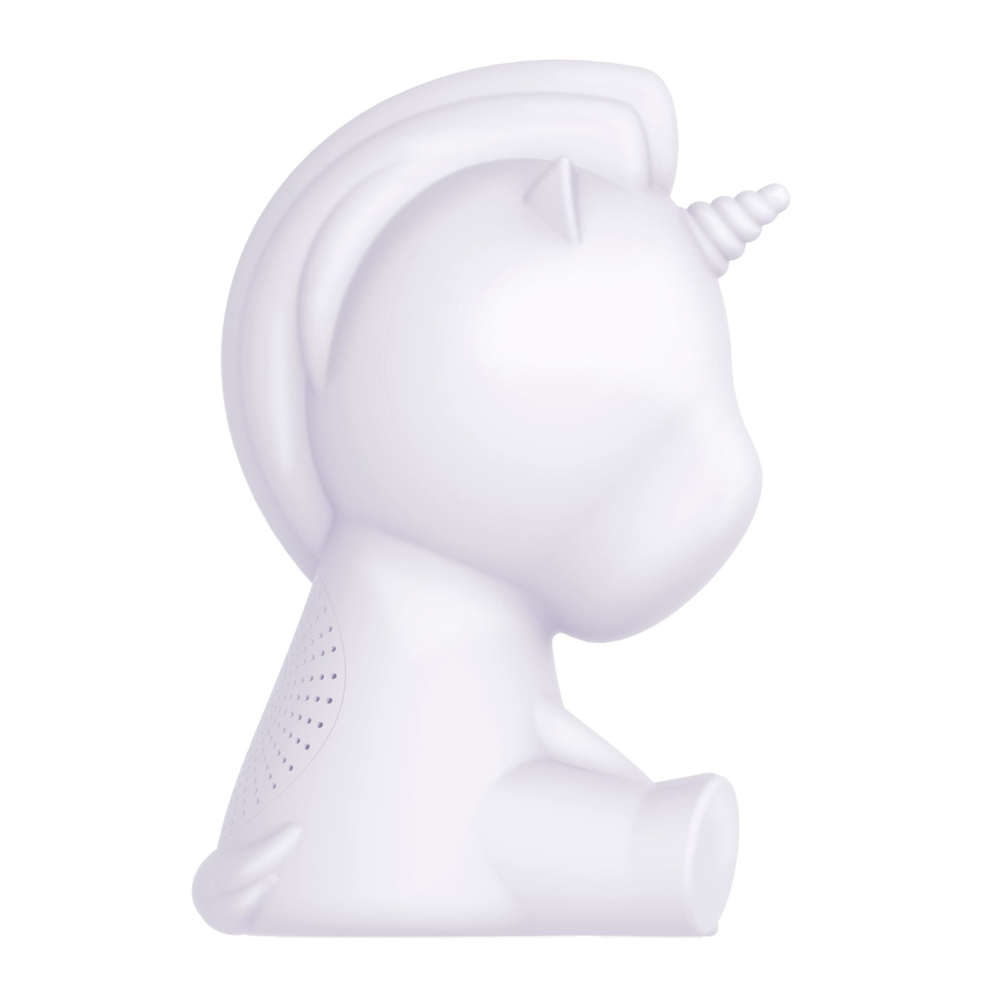 Voir la diapositive 10 : BIGBEN Enceinte portable Bluetooth lumineuse - Blanc - Luminus Licorne