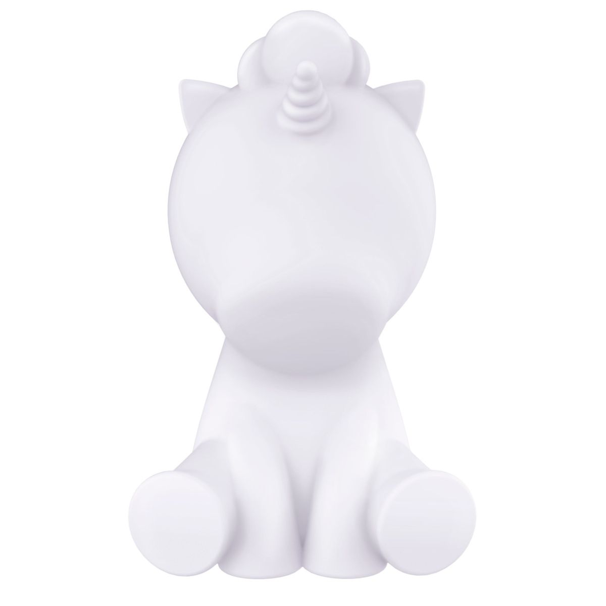 BIGBEN Enceinte portable Bluetooth lumineuse - Blanc - Luminus Licorne