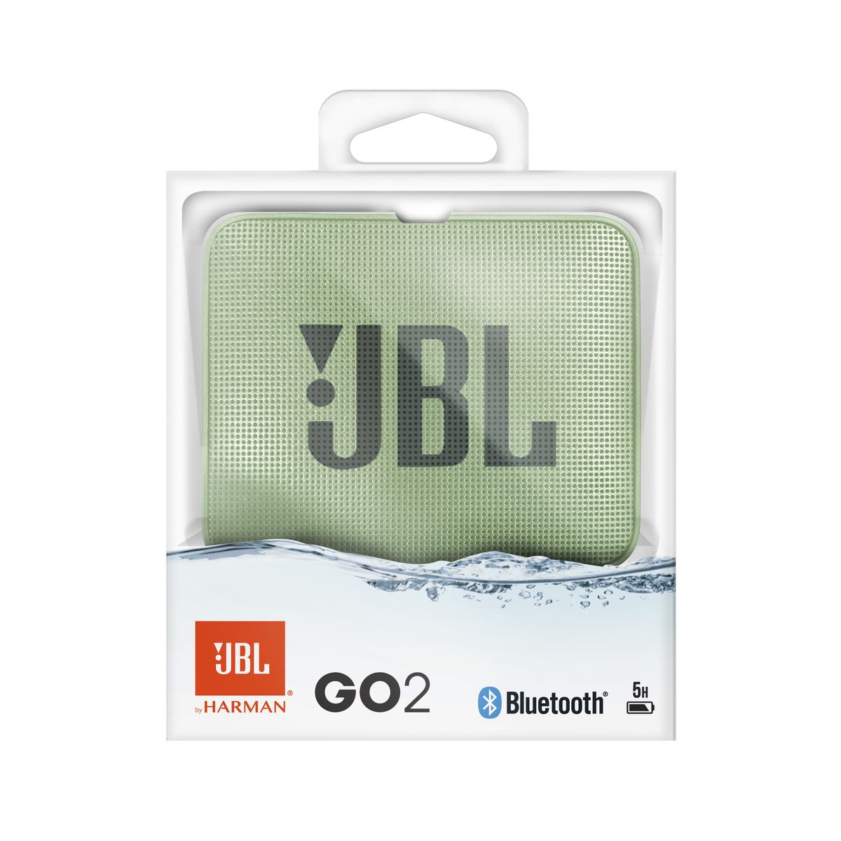 JBL Mini enceinte portable Bluetooth étanche - Menthe - GO 2