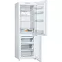 BOSCH Réfrigérateur Congélateur Combiné KGN36NW30 - 302 L, Froid ventilé