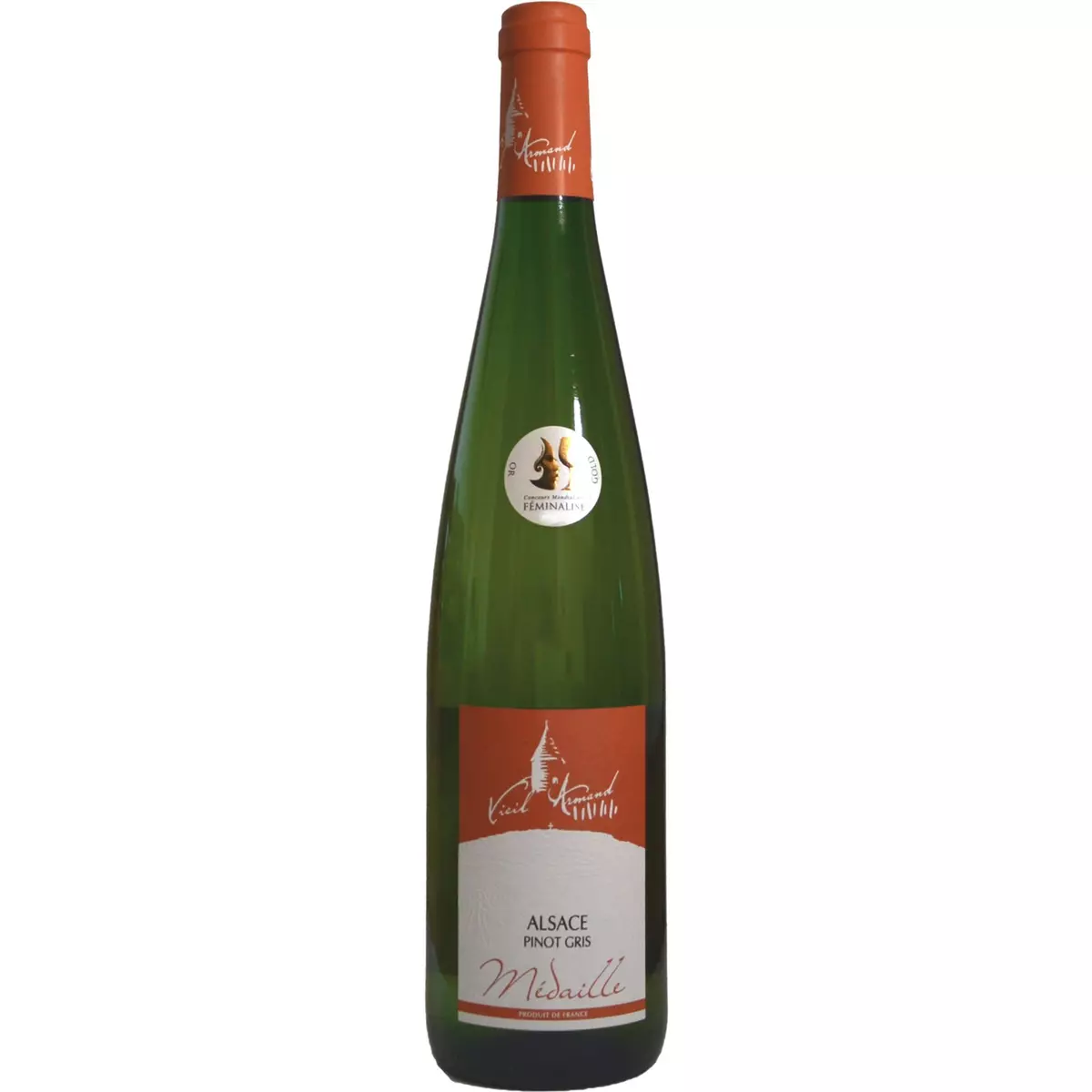 AOP Alsace Pinot gris cave Vieil Armand blanc 75cl