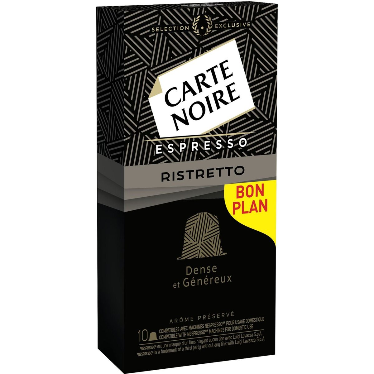 CARTE NOIRE Carte Noire ristretto capsule x10 -53g