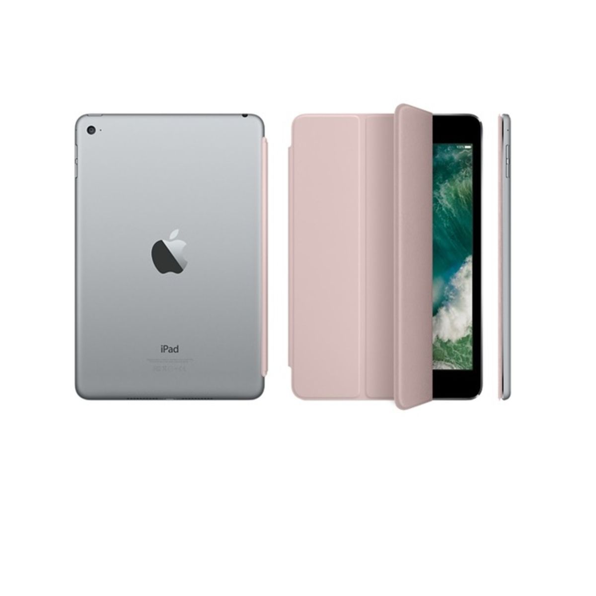 APPLE Protection pour tablette -  Smart cover pour iPad mini 4 - 7, 9 pouces - Rose sable