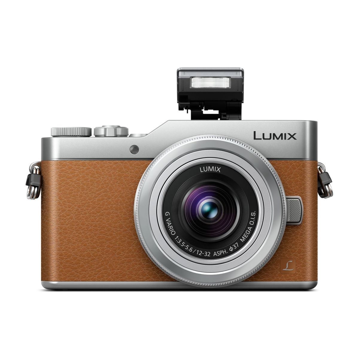 PANASONIC Appareil Photo Hybride - LUMIX GX800 - Camel - Objectif 12-32 mm