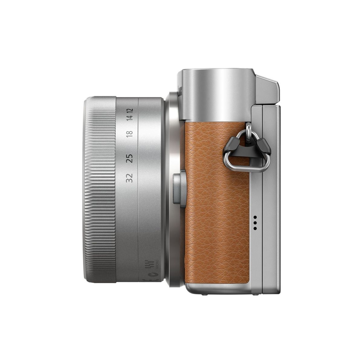 PANASONIC Appareil Photo Hybride - LUMIX GX800 - Camel - Objectif 12-32 mm