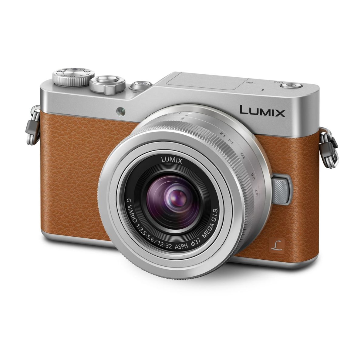 PANASONIC Appareil Photo Hybride - LUMIX GX800 - Camel - Objectif 12-32 mm