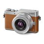 Voir la diapositive 2 : PANASONIC Appareil Photo Hybride - LUMIX GX800 - Camel - Objectif 12-32 mm