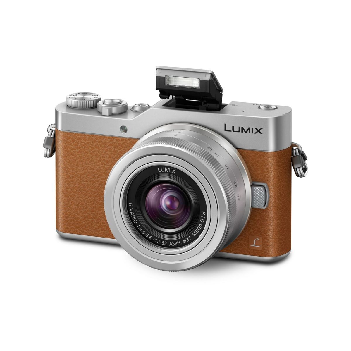 PANASONIC Appareil Photo Hybride - LUMIX GX800 - Camel - Objectif 12-32 mm