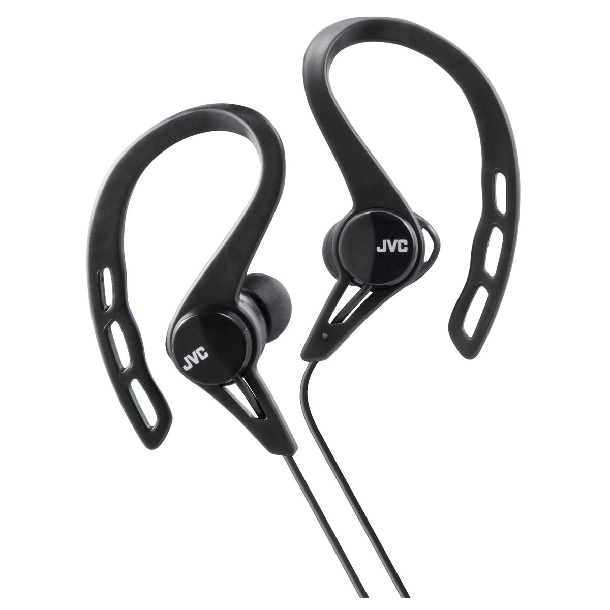 JVC Écouteurs de sport intra-auriculaire filaire - Noir - HA-ECXS20