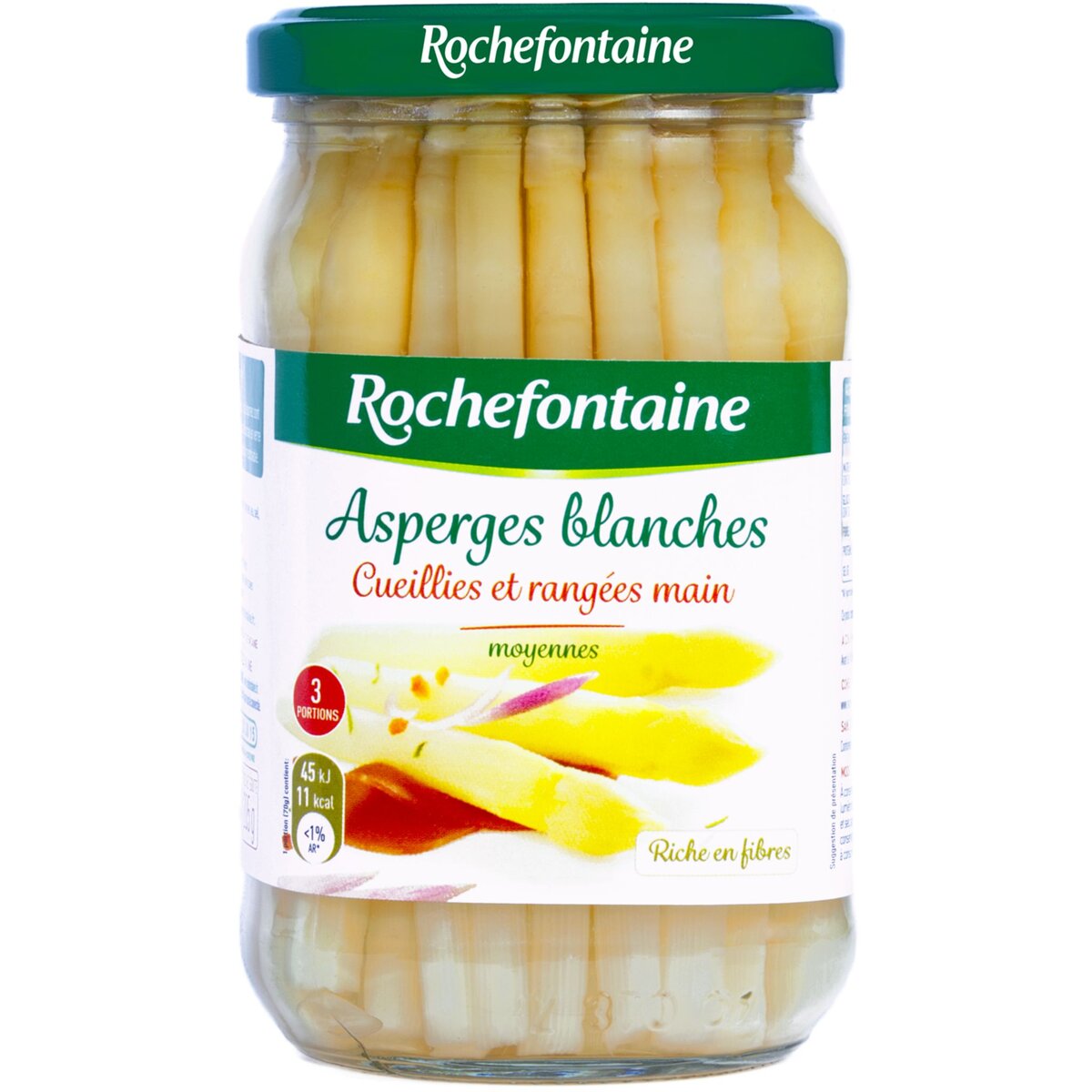 ROCHEFONTAINE Rochefontaine asperges blanches 205g