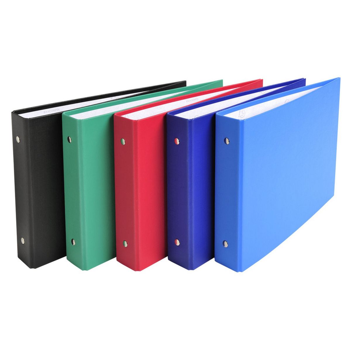 EXACOMPTA Exacompta Classeur fiche 2 anneaux 14,8x21cm divers coloris 1 pièce