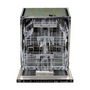 ROSIERES Lave-vaisselle Encastrable RLF 2DC623-47 - 16 Couverts, 59.8 Cm, 43 dB, 10 Programmes