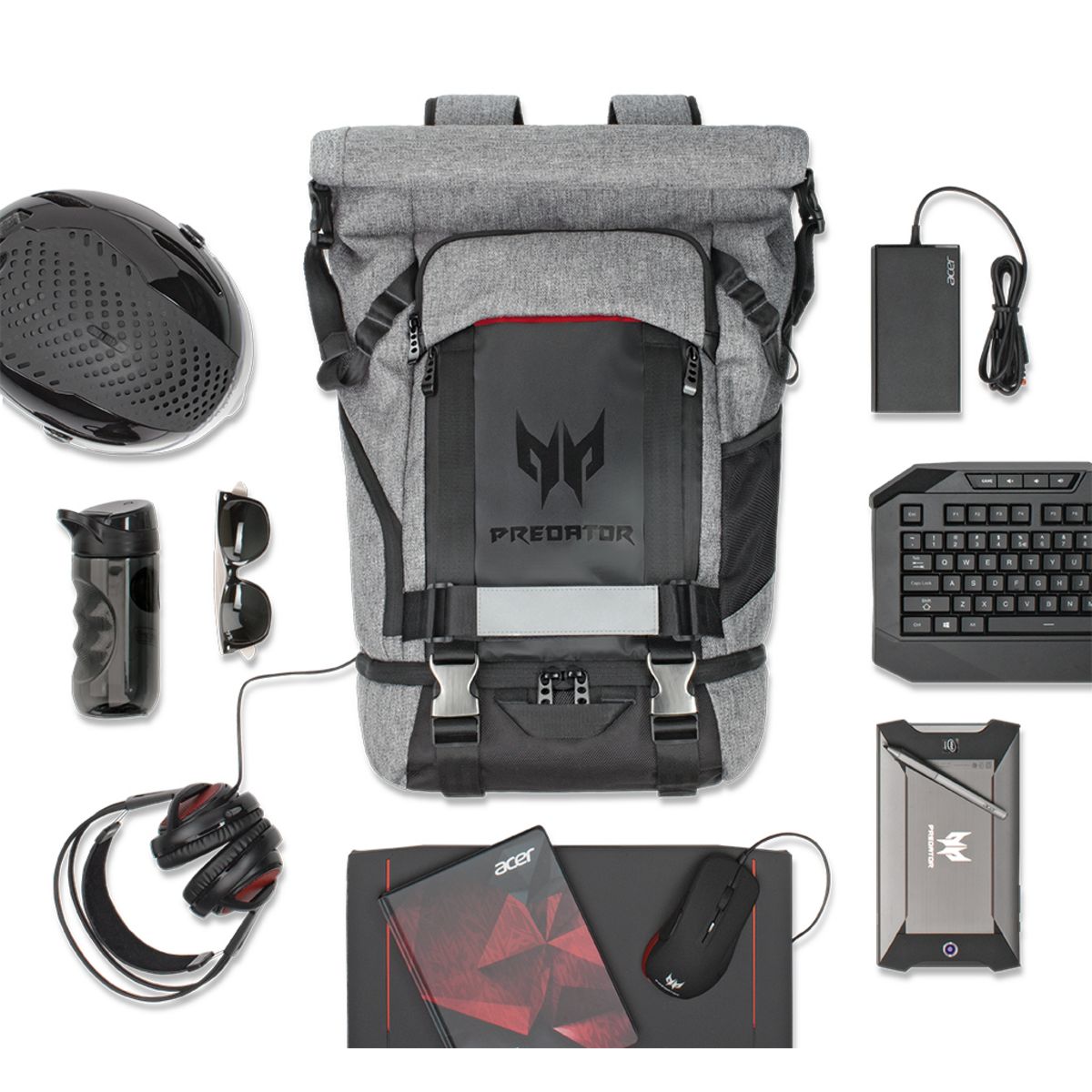 ACER Sac à dos pour ordinateur portable Gaming Predator PBG6A0