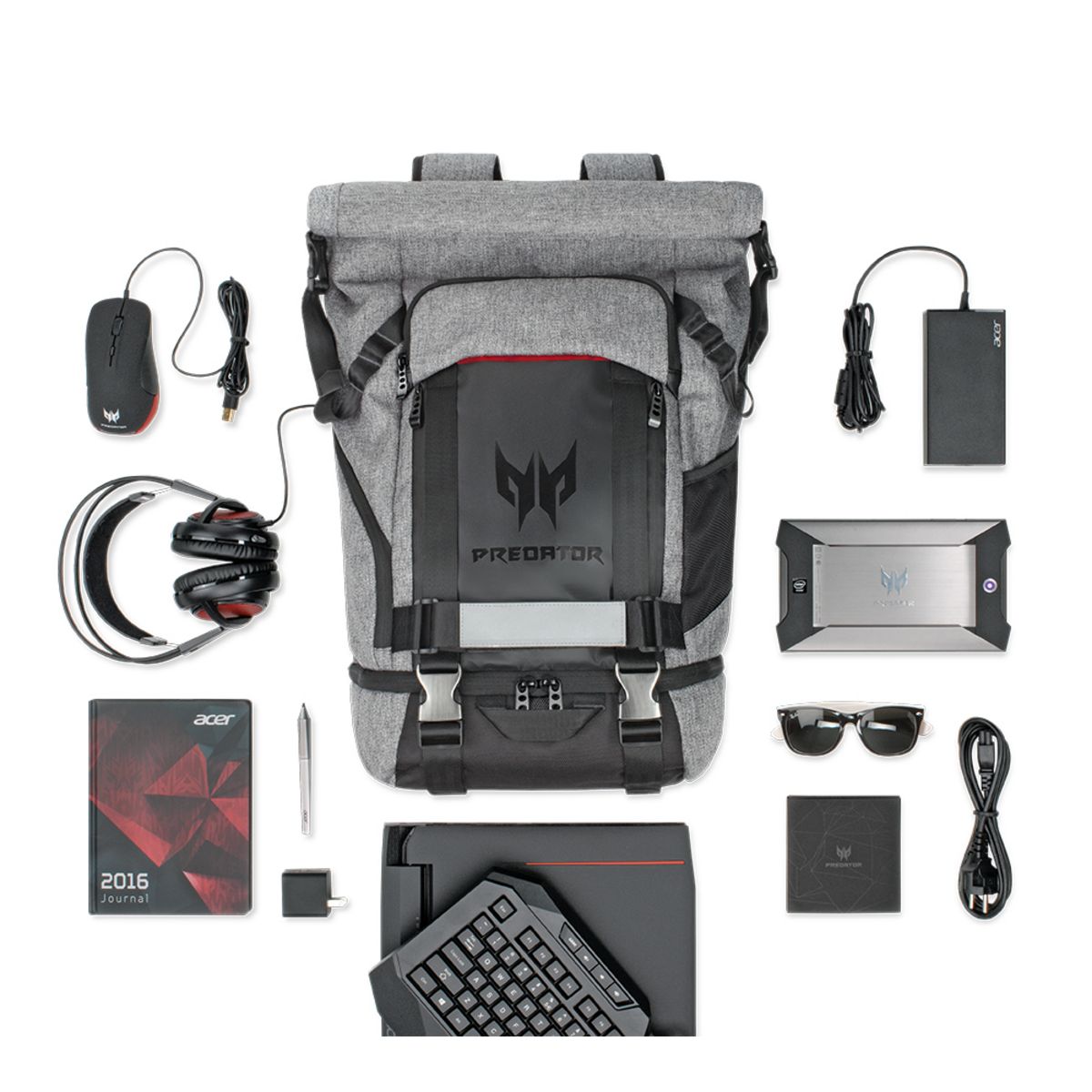 ACER Sac à dos pour ordinateur portable Gaming Predator PBG6A0