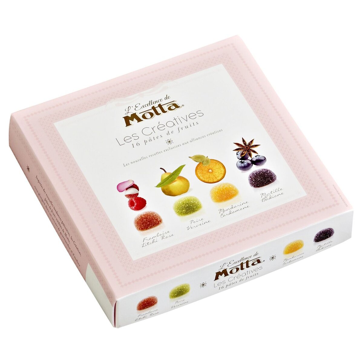 MOTTA Motta pâtes de fruits créatives coffret 200g pas cher Auchan.fr