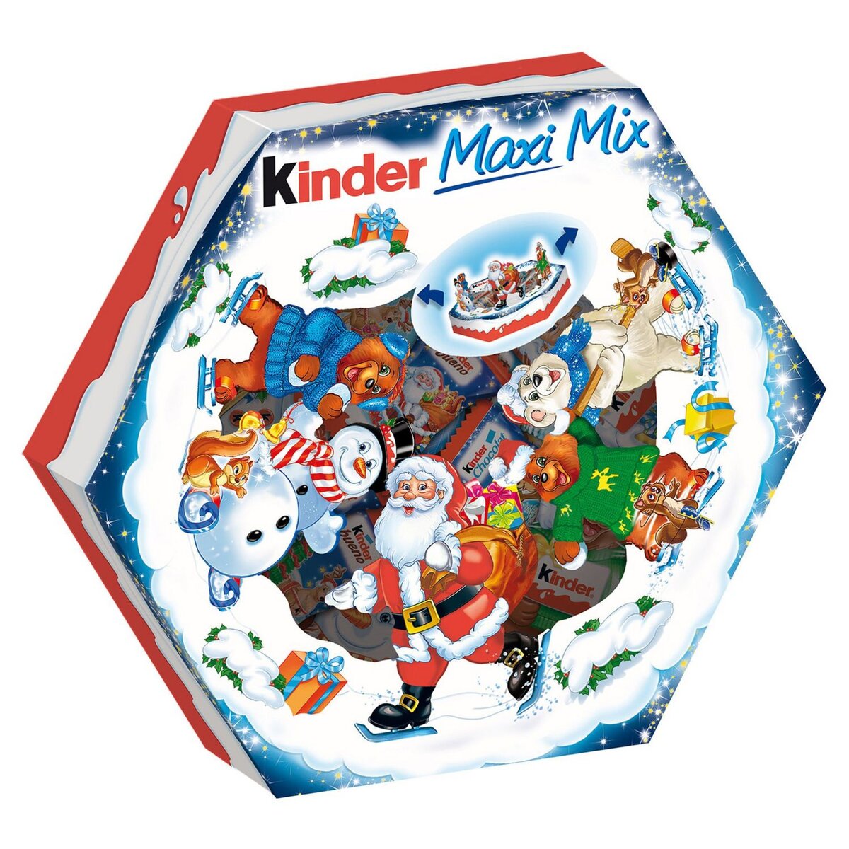 KINDER Maxi mix mini chocolats manège 152g