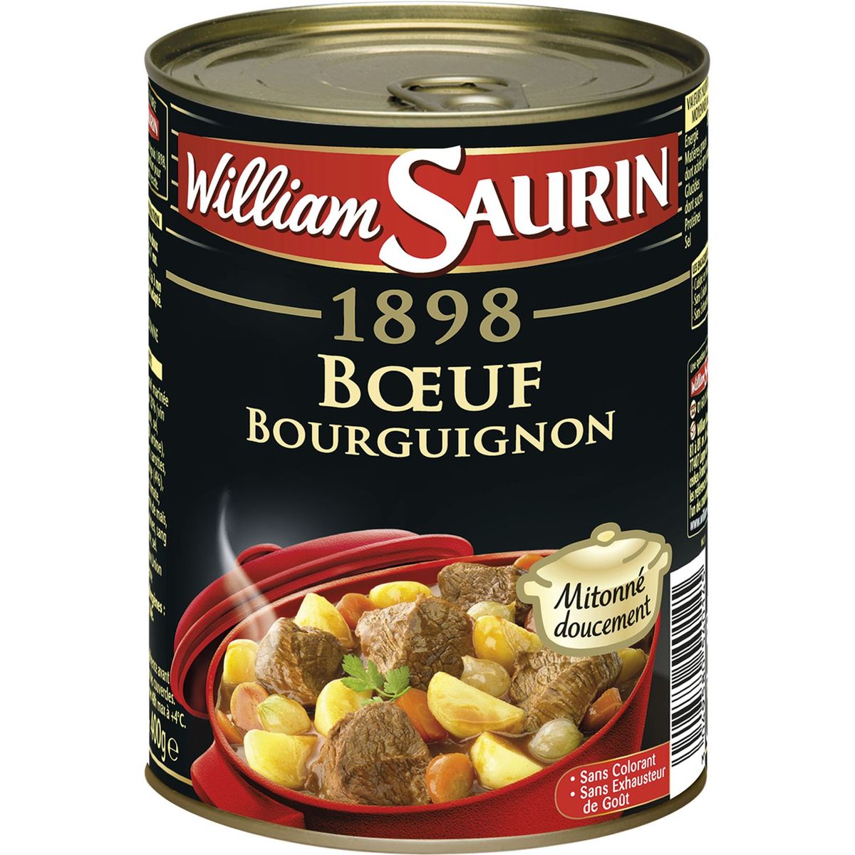WILLIAM SAURIN William Saurin boeuf bourguignon 400g
