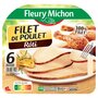 FLEURY MICHON Fleury Michon filet de poulet supérieur 6 tranches 160g