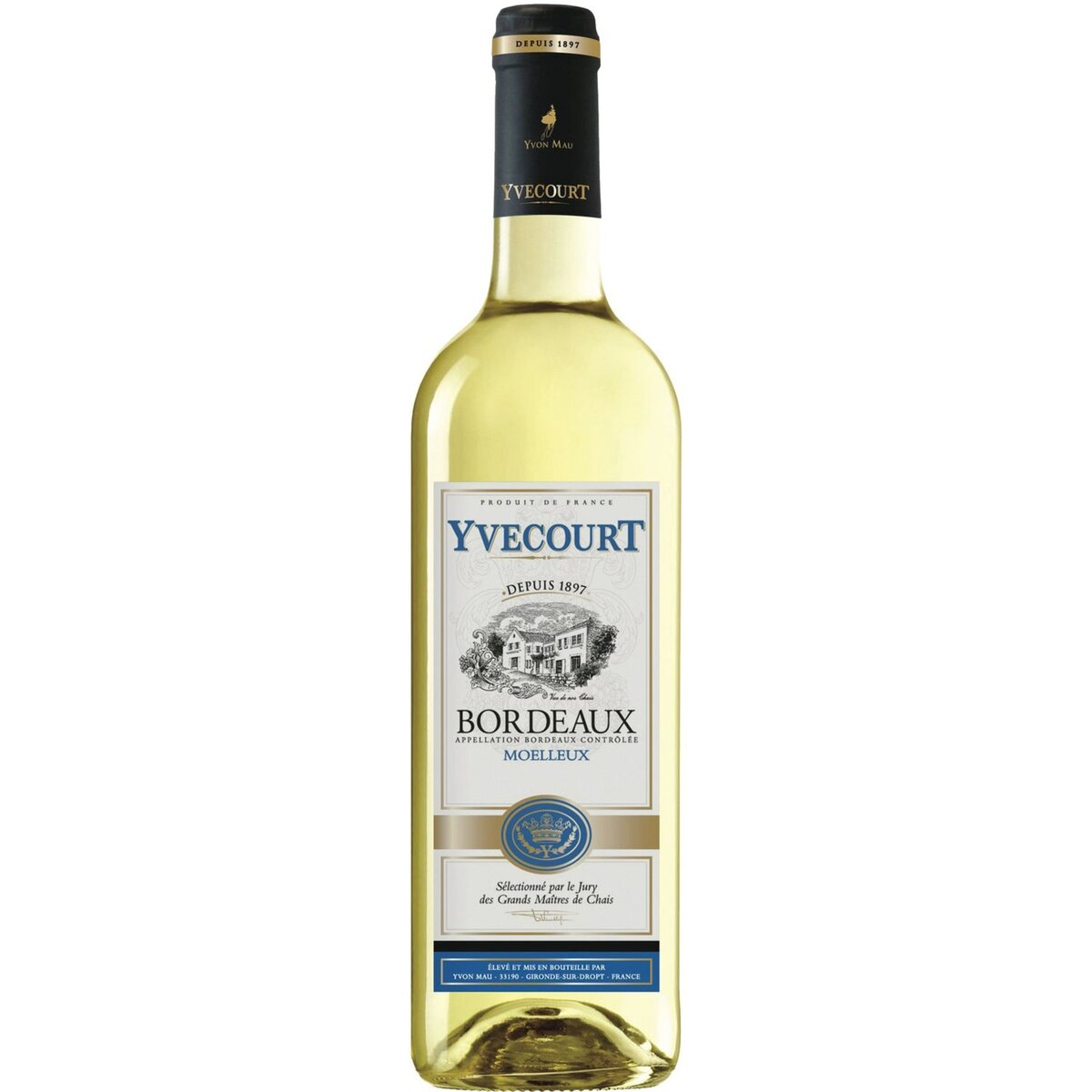 Auchan - Vin blanc moelleux 75cl