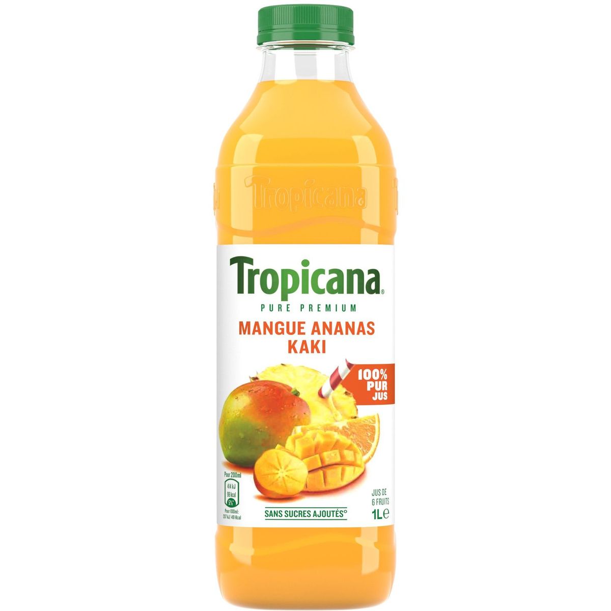 TROPICANA Tropicana cocktail du monde mangue ananas kaki 1l
