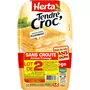 HERTA Tendre Croc' Croque-monsieur jambon fromage 2x210g