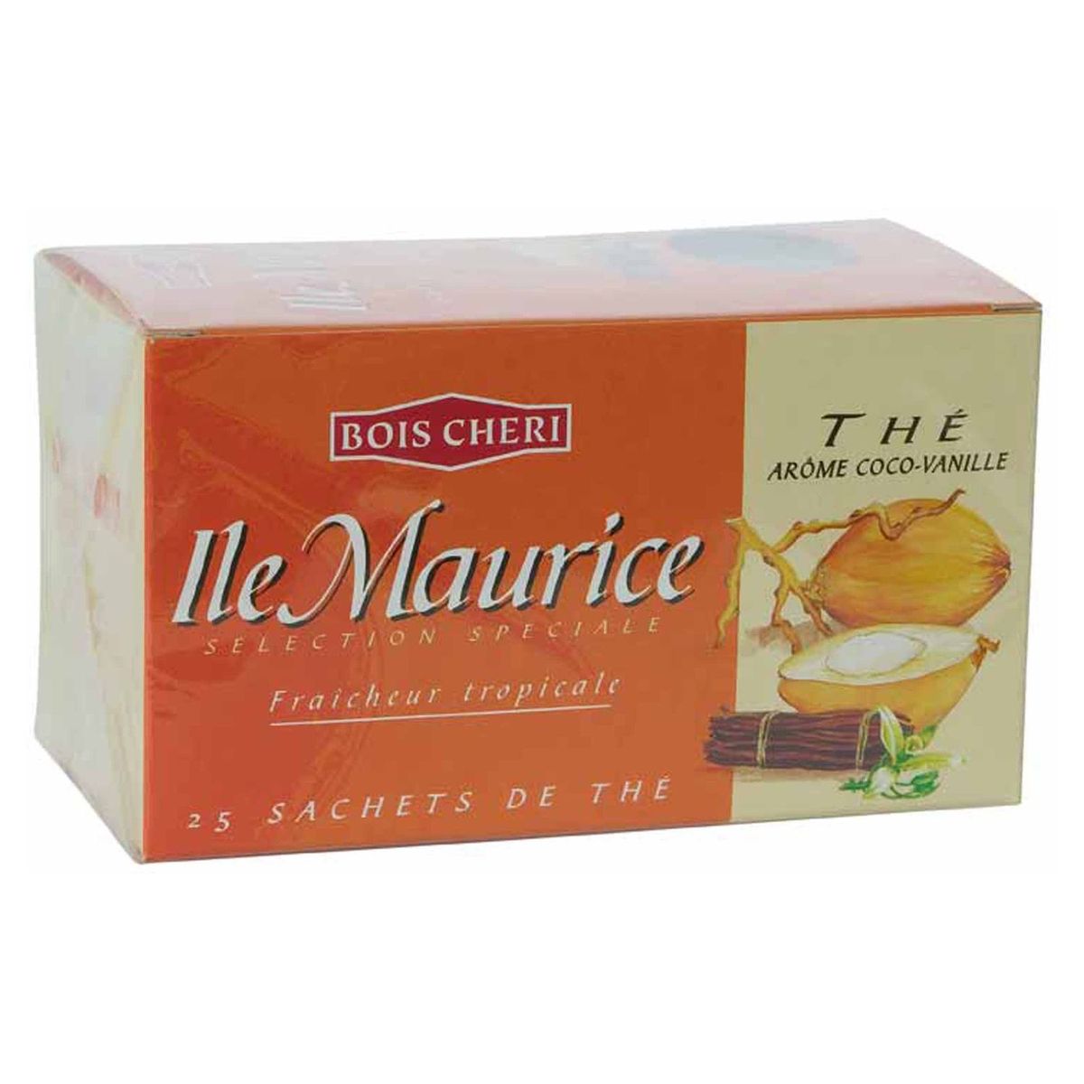 Bois chéri thé coco vanille sachet x25 -50g
